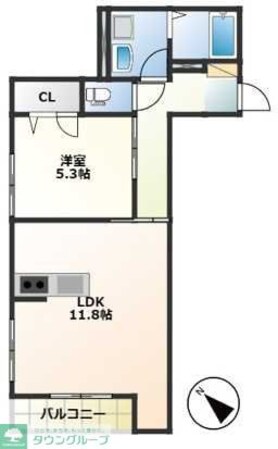 Beat・Enchante21~ベアアンシャンテ21~の物件間取画像